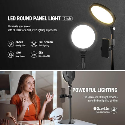 NEEWER Basics 7" Desk Ring Light - Image 2