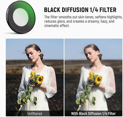 NEEWER Black Diffusion 1/4 Filter - Image 3