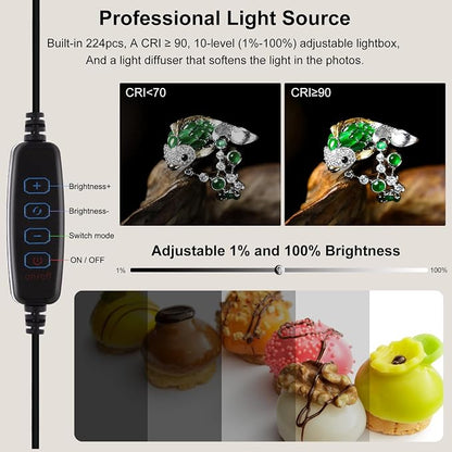 Light Box Photography, 16x16 inch Large Photo Light Box - Image 3