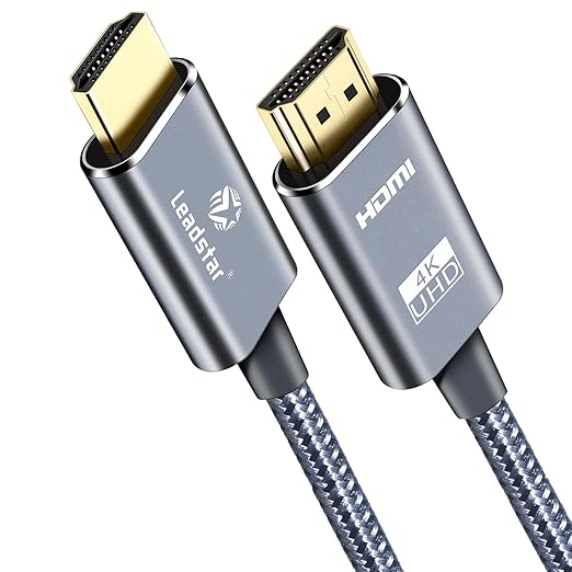 LEADSTAR HDMI Cable 4K 30 ft / 9m, High Speed HDMI 2.0 Cord Braided | 4K@60Hz by LEADSTAR