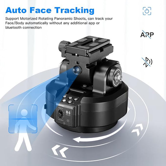Soonpho M6 Auto Face Tracking Motorized Rotating Panoramic Tripod Head - Image 2