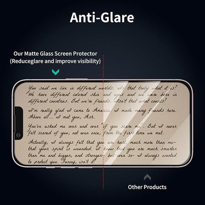 2-Pack Matte Privacy Glass Screen Protector - Image 5