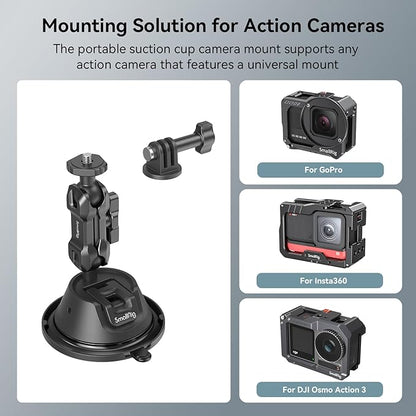 SMALLRIG Double-Layer Suction Cup Mount - Image 2