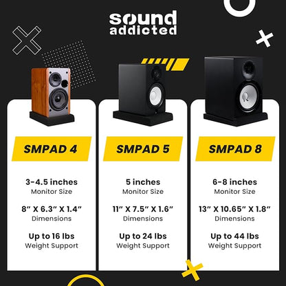 Sound Addicted - Studio Monitor Isolation Pads suitable - Image 4