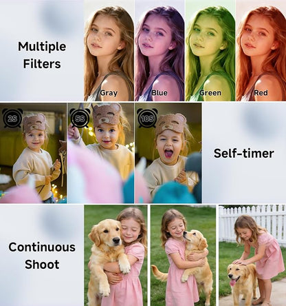 Digital Camera, 44MP FHD 1080P Point and Shoot Digital Camera - Image 4