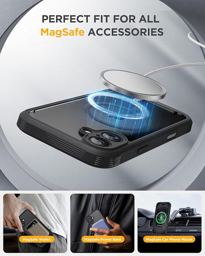 Miracase Magnetic for iPhone 16 Plus Case Full-Body Phone - Image 6
