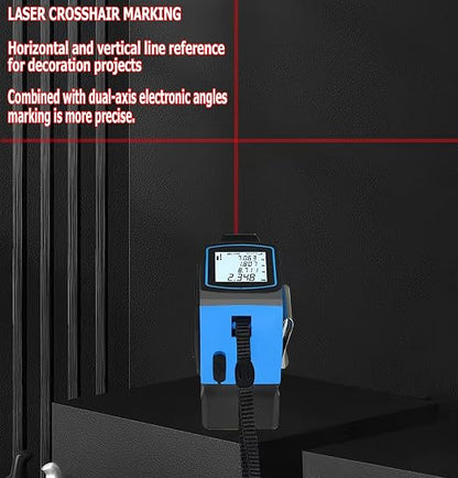 Tape Measure 4-in-1 Laser Digital Measuring Tape & 40m/131ft Laser Distance - Image 8
