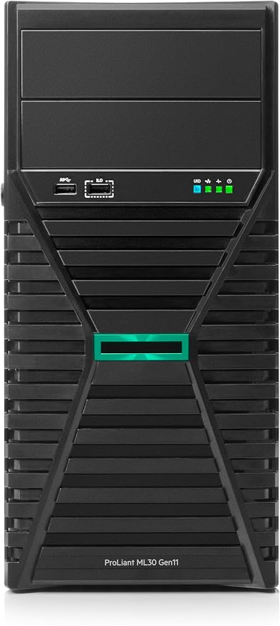 Hewlett Packard Enterprise ProLiant ML30 Gen11 Tower Server w/one Inte Xeon by HewlettPackardEnterprise