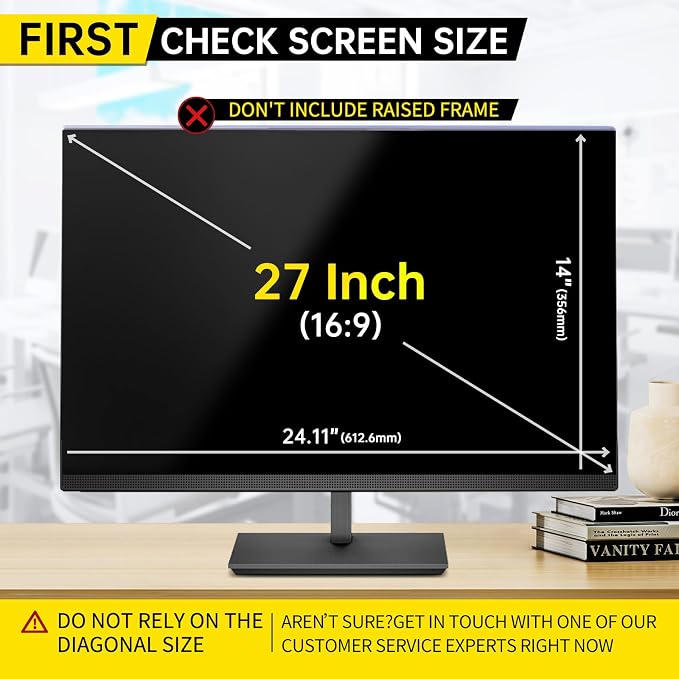 27 Inch Computer Privacy Screen - Image 6
