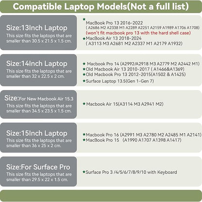 Slim Laptop Sleeve 13 Inch Compatible - Image 2