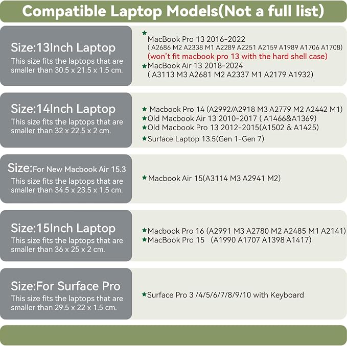Laptop Sleeve 14 Inch Compatible - Image 2