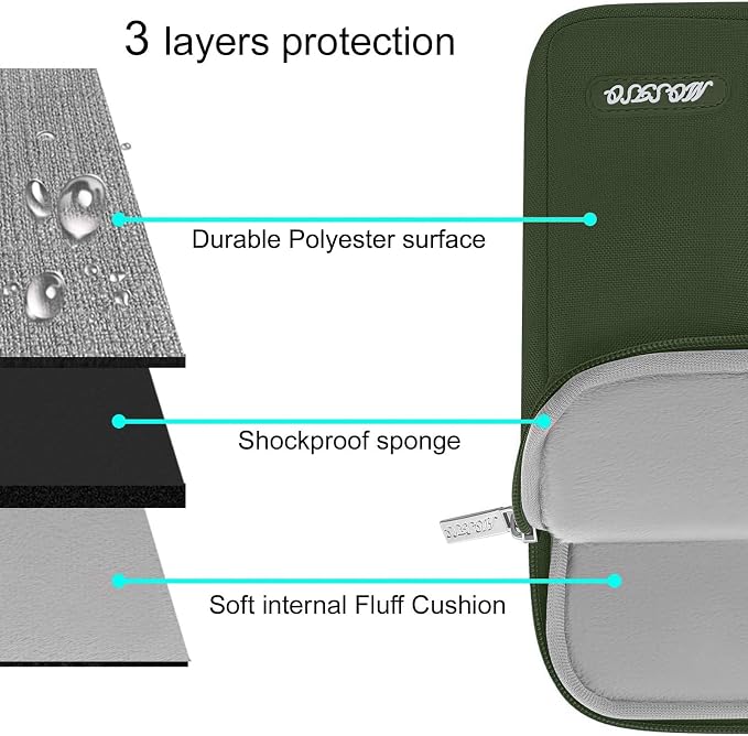 MOSISO Laptop Case 13 inch, 13 inch Laptop Sleeve Compatible - Image 4