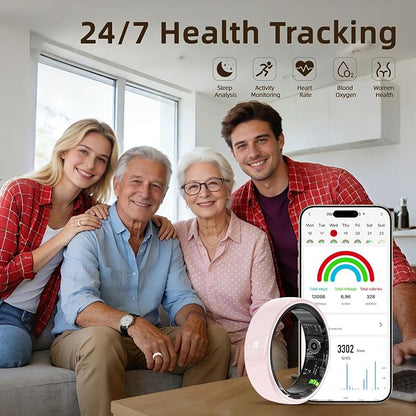 Ceramic Smart Ring, Advanced Health & Fitness Tracker - Image 3