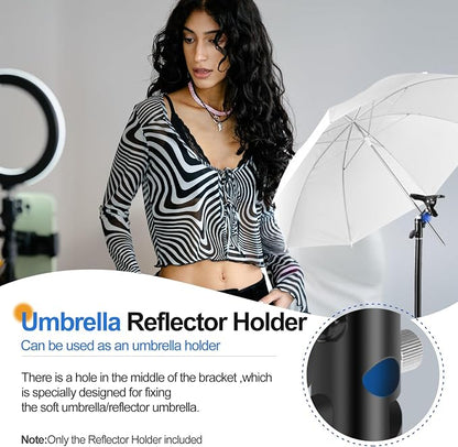 EMART Photography Reflector Holder, Photo Video Studio 5/8" Heavy Duty Metal - Image 6