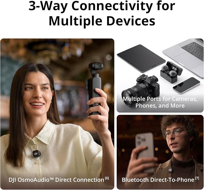 DJI Mic 3, Wireless Lavalier Mic - Image 5