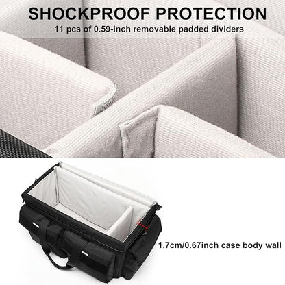 Large Camera Shoulder Bag, Pressure proof &Waterproof DSLR SLR Mirrorless - Image 5