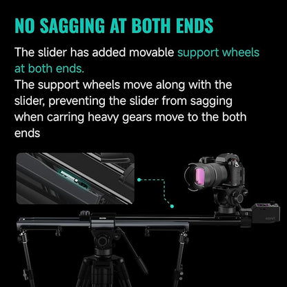Zeapon Micro4 E1000&PONS PT Heads Double Distance Motorized Camera Slider - Image 7