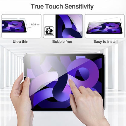 ProCase Screen Protector for iPad Air 5th /4th Generation 10.9" + Camera Lens - Image 5