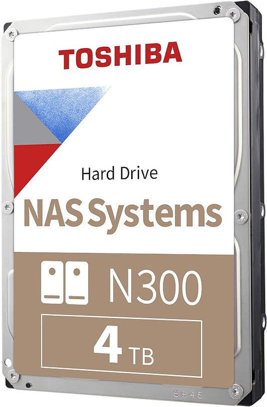 Toshiba N300 4TB NAS 3.5-Inch Internal Hard Drive by Toshiba