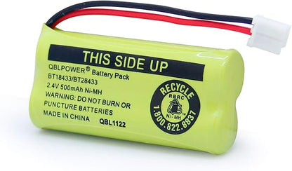 2.4V BT18433/BT28433 Rechargeable Battery Compatible - Image 2