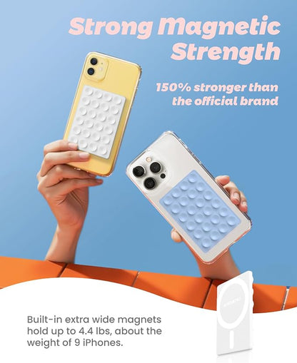 amBand Magnetic Suction Mirror Window Phone Holder, Sticky Grip Double Sided - Image 3