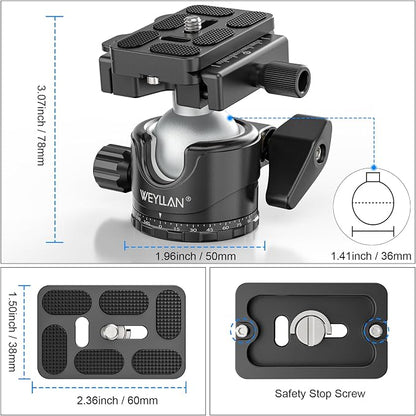 WEYLLAN EH36L Lever Ball Head - Image 7