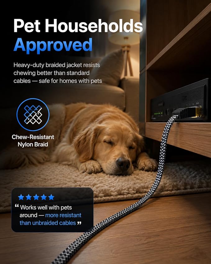 Cat 7 Ethernet Cable 10ft - Image 5