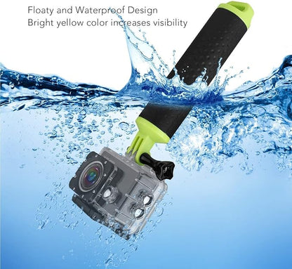 WOLFANG Action Camera Floating Hand Grip Camera Handle Waterproof Monopod Hand - Image 3