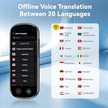 Language Translator Device, Upgraded AI Translator - Image 5