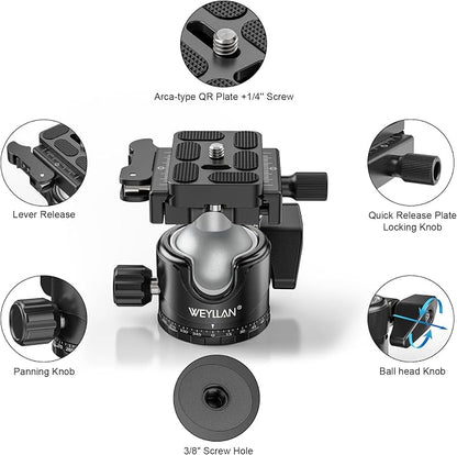 WEYLLAN EH36L Lever Ball Head - Image 3