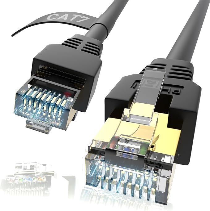 Cat 7 Ethernet Cable 100 ft, Long Ethernet Cable 200Ft 300Ft 400Ft by Phizli