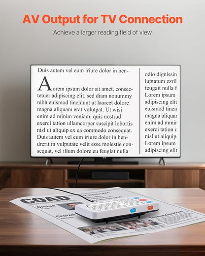 VEVOR Portable Digital Magnifier, 5-inch HD Electronic Video Magnifier - Image 7
