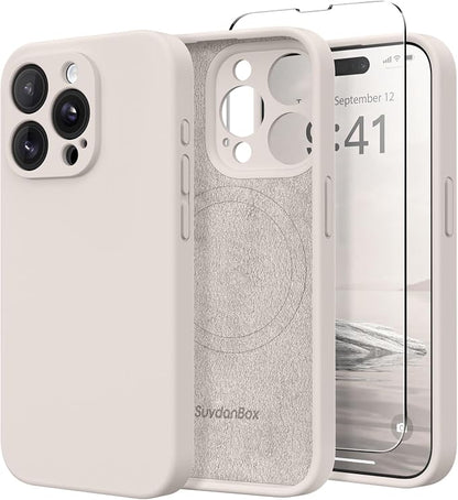 Magnetic for iPhone 15 Pro Max Case, Compatible by SUYDANBOX