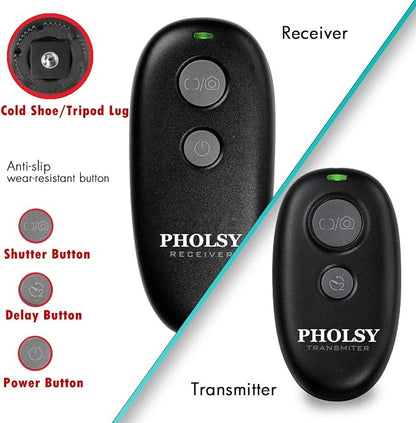 PHOLSY Wireless Shutter Release Camera Remote Control - Image 8