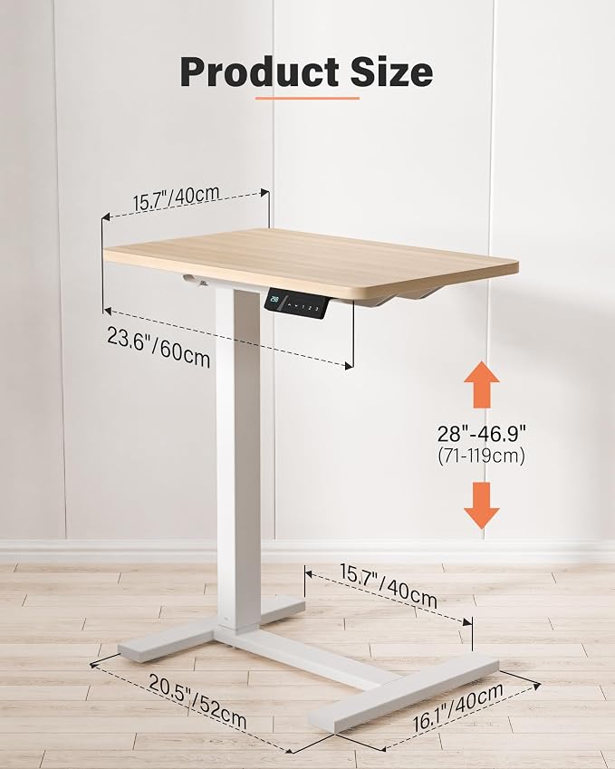 Mobile Standing Desk with Wheels - Image 2