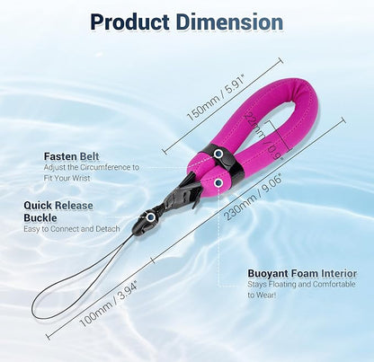 JJC Waterproof Camera Float Strap Cell Phone Float Strap - Image 6
