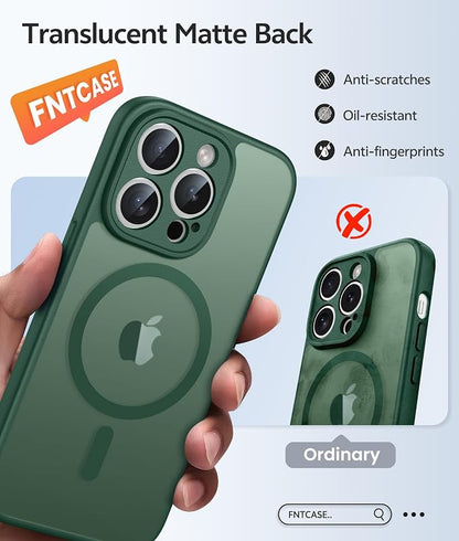 FNTCASE for iPhone 14 Pro Case: Translucent Matte Cases - Image 6