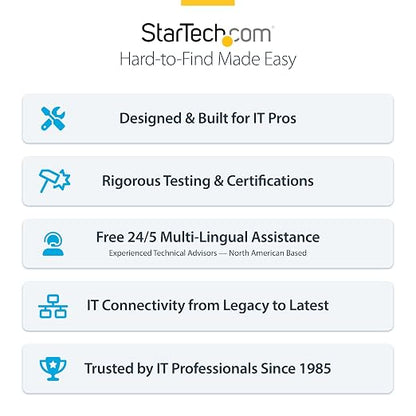 StarTech.com USB-C Docking Station, Triple 4K 60Hz Monitors, Driverless - Image 9