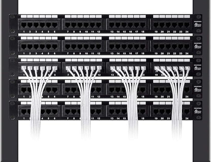 Monoprice Cat6 Ethernet Patch Cable, Snagless RJ45, CMR Riser Rated, Pure Bare - Image 5