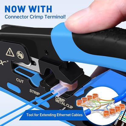 All-In-One RJ45 Crimp Tool - Image 6
