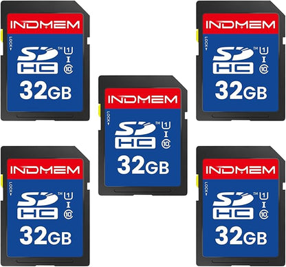 32GB SD Card SDHC Flash Memory Cards UHS-I U1 Class 10 High-Speed Full HD Video by elecacc