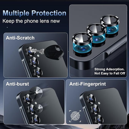 Korecase for Galaxy S25 Ultra Camera Lens Protector, 9H Tempered Metal Glass - Image 4