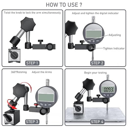 HDLNKAK Digital Dial Indicator Gauge - Image 6