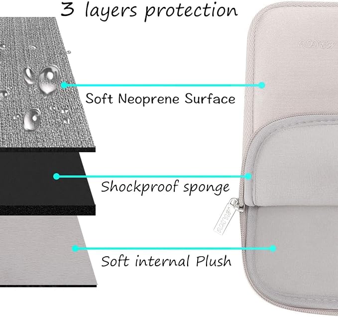 MOSISO Laptop Case 16 inch, 15-15.6 inch Laptop Sleeve Bag Compatible - Image 3