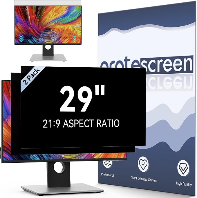 29 Inch Computer Privacy Screen Filter by Protescreen