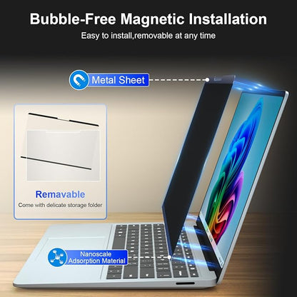 Magnetic Privacy Screen for 13.5 Inch Microsoft Surface Laptop 4/3/2, Removable - Image 3