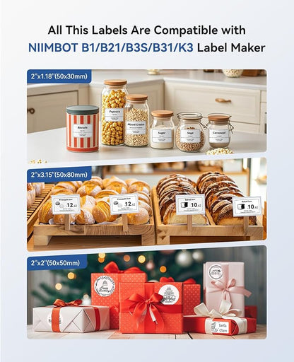 NIIMBOT B1 Label Maker Machine, Thermal Label Printer Easy to Use - Image 2