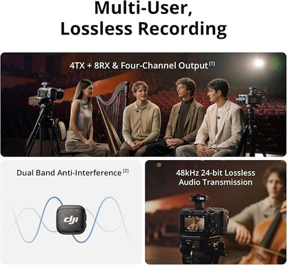 DJI Mic 3 Transmitter, Wireless Mini Microphone - Image 2