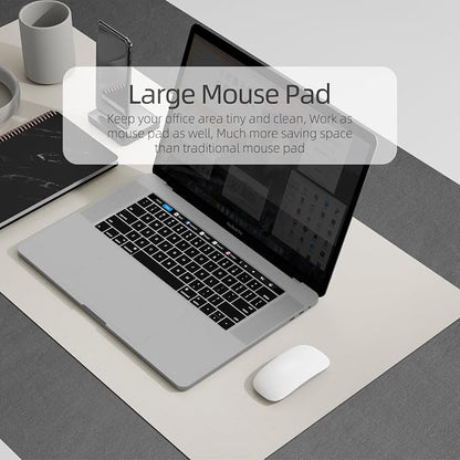 YSAGi Multifunctional Office Desk Pad, Ultra Thin Waterproof PU Leather Mouse - Image 4