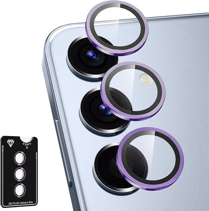 for Samsung Galaxy S25 Plus Camera Lens Protector, Individual Metal Ring by Btscase